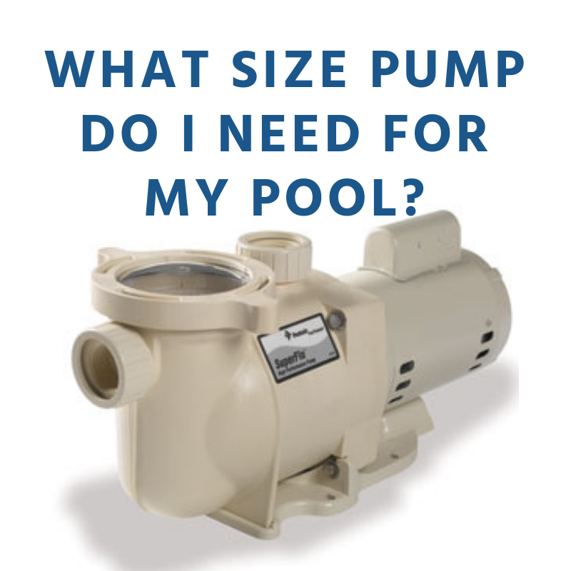 What Size Pump Should I Get for My Pool?